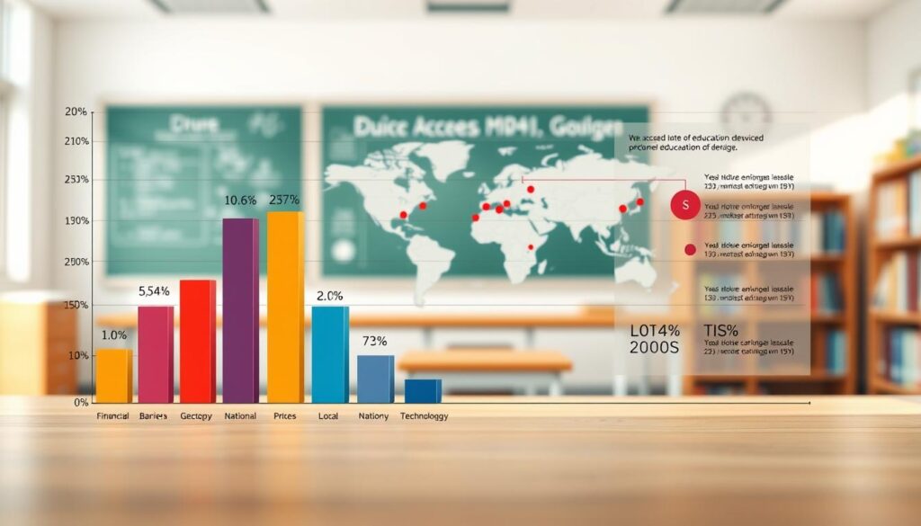 education barriers data visualization