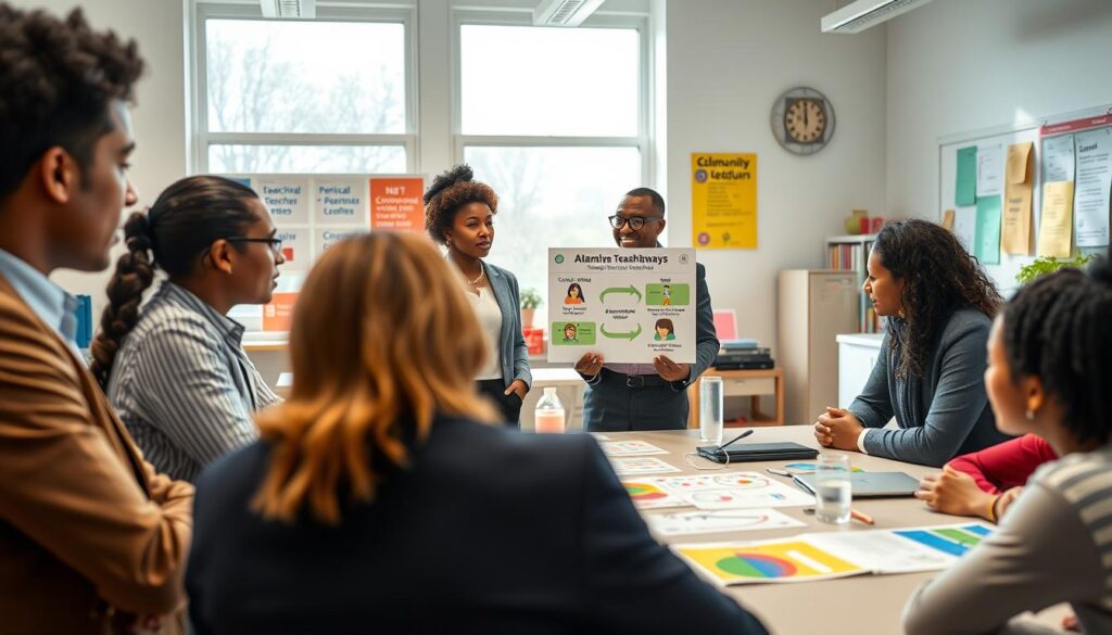 Alternative teacher recruitment pathways